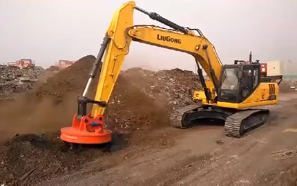 Excavator Magnet2