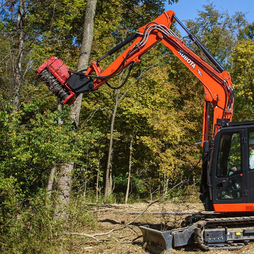 images of flail mower for excavator 04